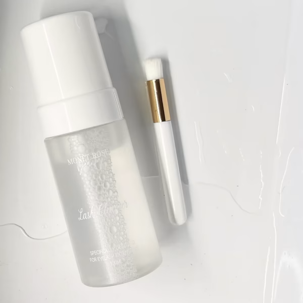 Monet Rose - Foam Lash Cleanser & Brush, 100ml